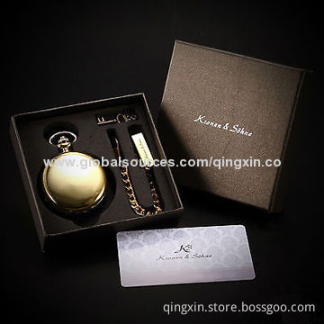Custom-made Pocket Watch Gift Box, Customized
